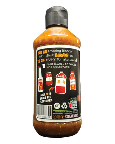 Blaster Original Bloody Mary Seasoning | 8 Oz - The Pepper Pantry (Formerly Marie Sharp's)